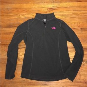 Grey Quarter Zip North Face